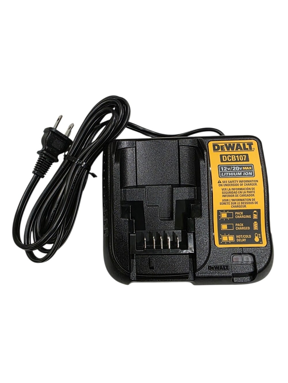 Dewalt DCB107 12V/20V Max Li-ion Battery Charger New